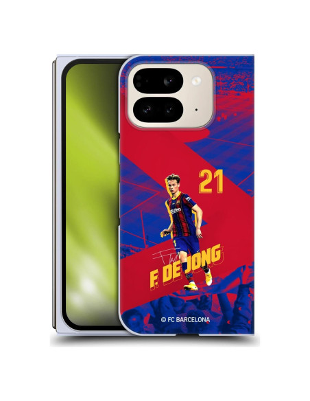 Funda Dura FC Barcelona Frenkie De Jong para Google Pixel 9 Pro Fold
