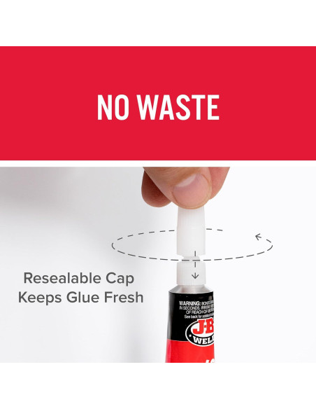 Pegamento J-B Weld SuperWeld Extreme 15g - Gel Rápido y Fuerte