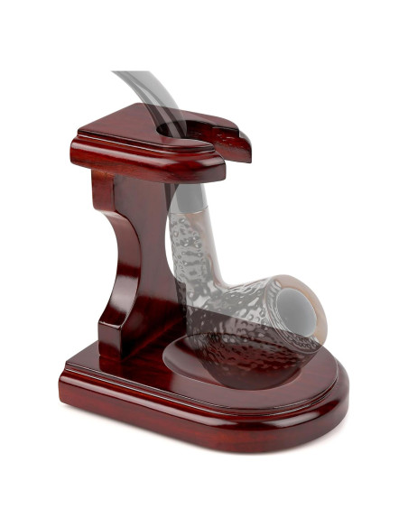 Soporte de Madera para Pipas de Tabaco Linkidea - Organizador Portátil