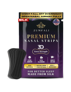 Tiras Nasales Hipoalergénicas Zumfali - Alivio Ronquidos 50% Más Anchas