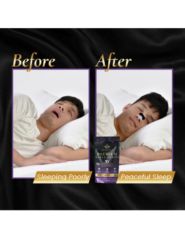 Tiras Nasales Hipoalergénicas Zumfali - Alivio Ronquidos 50% Más Anchas