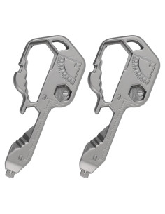 MultiTool 24 en 1 LOGJAM - Acero Inoxidable, 2 Pcs
