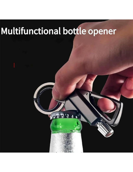 Encendedor de fósforo permanente Infinity con llavero y abridor