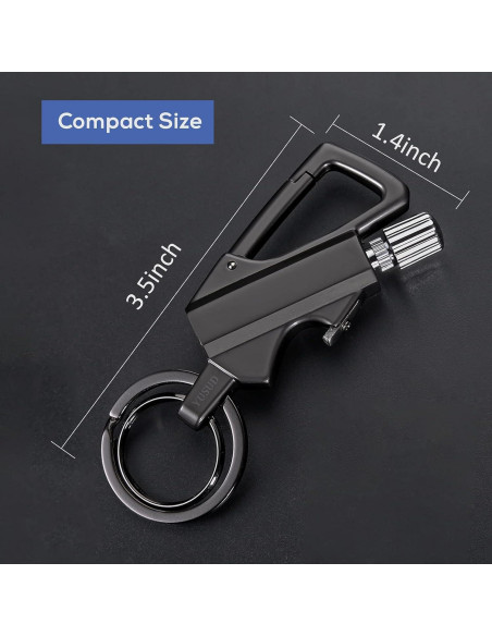 Encendedor de fósforo permanente Infinity con llavero y abridor