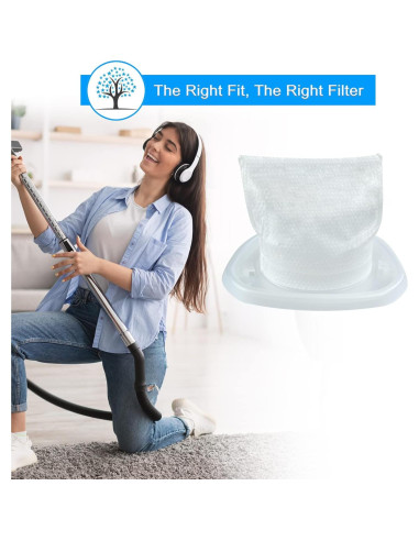 Filtros HNVCF10 Rstartree para Aspiradora Black and Decker - Paquete de 8