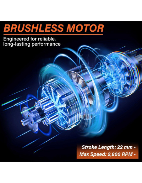 Sierra Recíproca Inalámbrica DEWALT 20V MAX, 4 Cuchillas