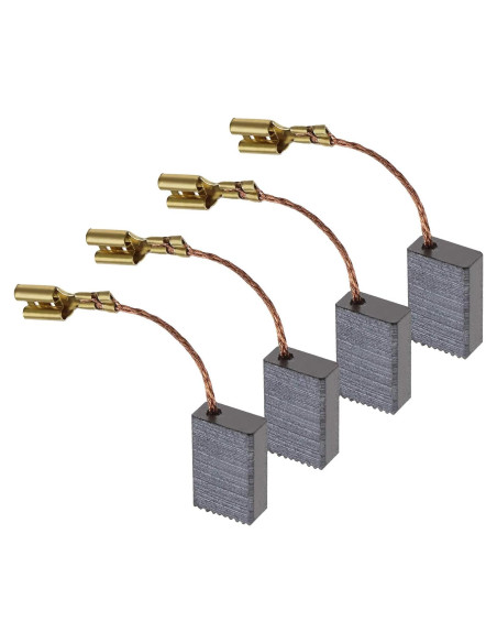 Cepillos de Carbono 15x10x5mm Crear Idea para Taladro y Amoladora