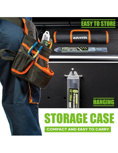 Juego de 6 hojas de sierra recíproca EZUVITA 24.13 cm para poda