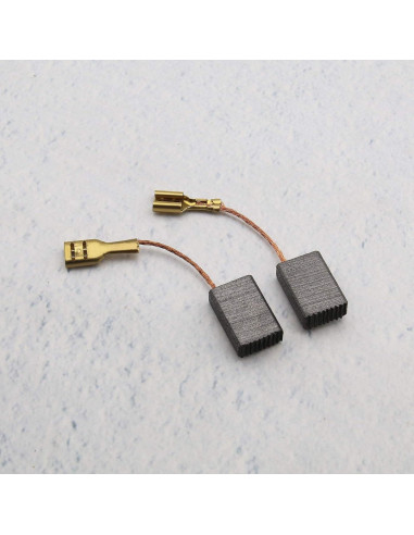 Cepillos de Carbono 15x10x5mm Crear Idea para Taladro y Amoladora