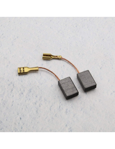 Cepillos de Carbono 15x10x5mm Crear Idea para Taladro y Amoladora