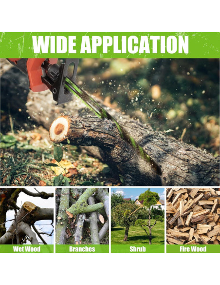 Juego de 6 hojas de sierra recíproca EZUVITA 24.13 cm para poda