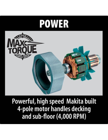 Destornillador automático Makita XRF01Z 18V LXT 4000 RPM