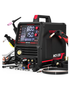 Soldador Multifuncional YESWELDER MCT-520 6-en-1 200A 110/220V