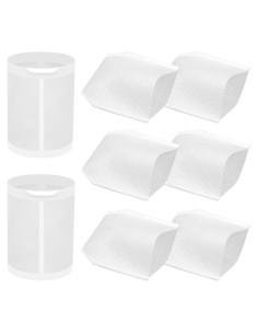 8 Filtros de Tela para Aspiradoras Inalámbricas Makita HOMNATURE