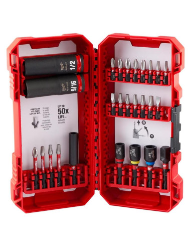 Juego de Puntas de Atornillar Milwaukee 26 Piezas 48-32-4408