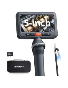 Cámara Borescopio Articulada DEPSTECH DS660 con Luz 1.52m