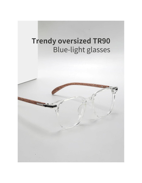 Gafas de Luz Azul PRIVOZA para Mujer - Lentes Claras UV400