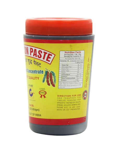 Pasta de Tamarindo Tamicon 0.45 kg - Paquete de 6