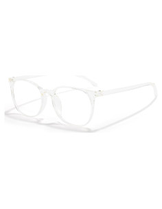 Gafas ANRRI Bloqueo Luz Azul Redondas Transparentes Unisex