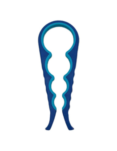 Abrebotellas de Silicona Genérico Azul - 22.5 cm, Uso en Cocina