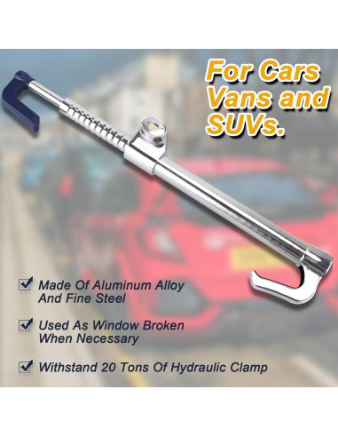 Candado Antirrobo Tevlaphee para Volante y Pedales 85.1 cm