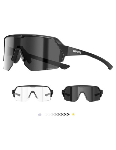 Gafas de Ciclismo KAPVOE K360 Fotoquímicas UV400 Unisex
