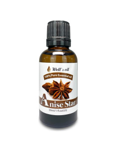Aceite Puro de Estrella de Anís Well's 30ml