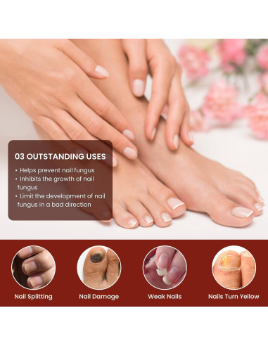 Suero Reparador de Uñas Abera - Cuidado Intensivo Rojo