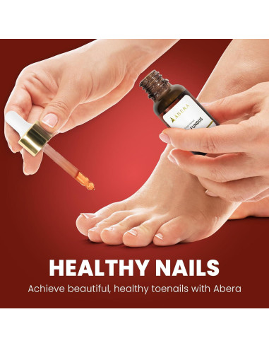 Suero Reparador de Uñas Abera - Cuidado Intensivo Rojo