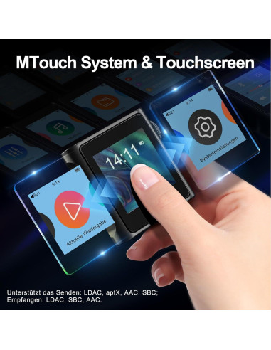 Reproductor MP3 Hi-Fi Shanling M0S 32GB Bluetooth 5.0