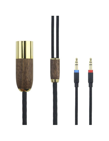 Cable Balanceado XLR 4 Pines NewFantasia 3m Cobre Baño Plata