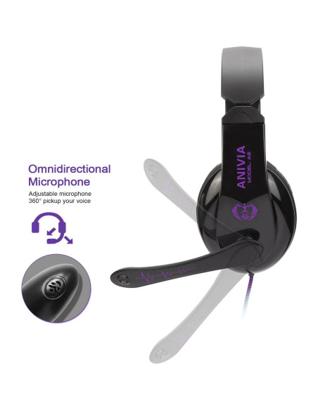 Auriculares Gaming Anivia AH68 con Micrófono 3.5mm
