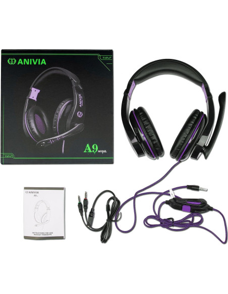 Auriculares Gaming Anivia AH68 con Micrófono 3.5mm