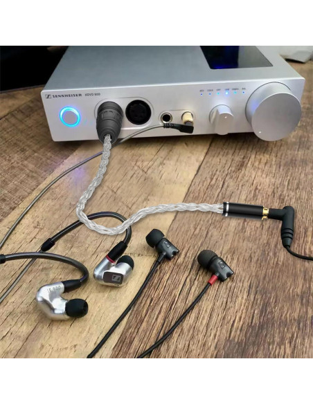 Adaptador de Audio 4 Pin XLR Macho a 4.4mm Hembra XIUSHAOT