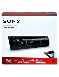 Receptor de Estéreo para Automóvil Sony MEX-N4300BT Bluetooth
