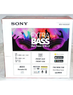 Receptor de Estéreo para Automóvil Sony MEX-N4300BT Bluetooth 2