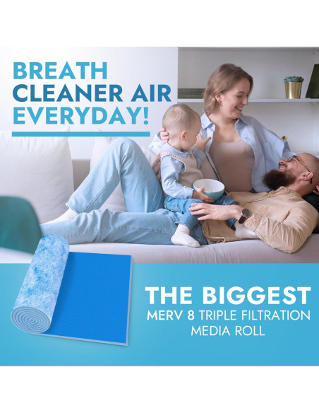 Filtro de Ventilación MERV 8 Northwest Enterprises 228.6x30.5 cm