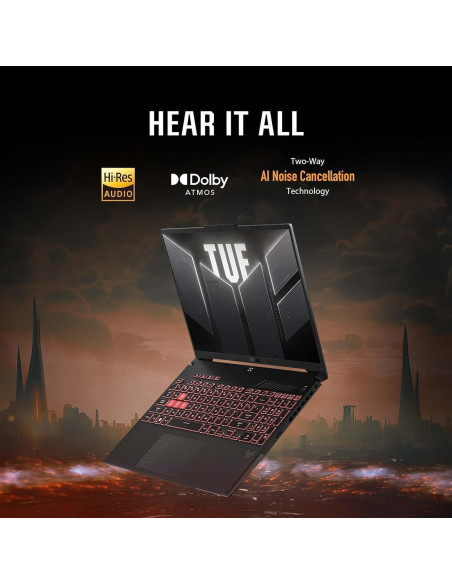 Laptop para Juegos ASUS TUF A16, Ryzen 7, 16GB RAM, 512GB SSD