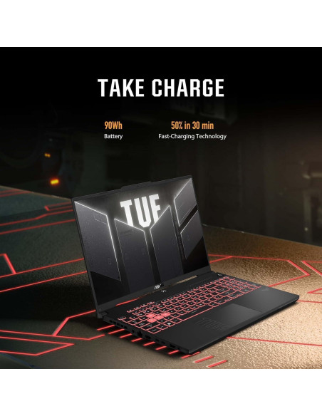 Laptop para Juegos ASUS TUF A16, Ryzen 7, 16GB RAM, 512GB SSD