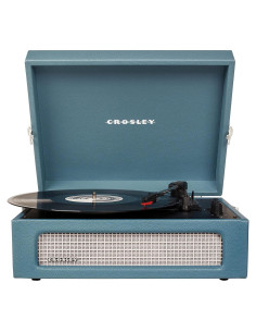 Tocadiscos Portátil Vintage Crosley CR8017B-WB Bluetooth 3 Velocidades