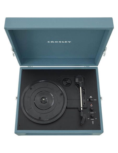 Tocadiscos Portátil Vintage Crosley CR8017B-WB Bluetooth 3 Velocidades