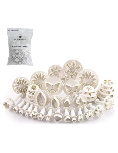 Set de Decoración de Pasteles 36 Piezas M MOACC Fondant