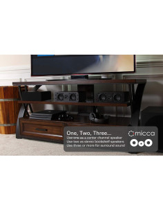 Altavoces Pasivos Micca OoO Slim 3" Woofers Tweeter Seda 2