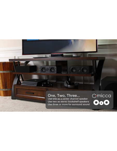 Altavoces Pasivos Micca OoO Slim 3" Woofers Tweeter Seda