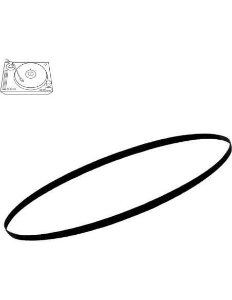 Correa de Reemplazo para Tocadiscos Pioneer PL-203AZ PL-335 PL-340 PL-750 PL-910 PL-1150 Sam&Johnny