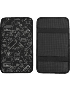 Cubierta de Consola Central DORKEIXIA Negra 32x19 cm 2