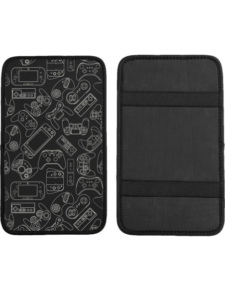 Cubierta de Consola Central DORKEIXIA Negra 32x19 cm