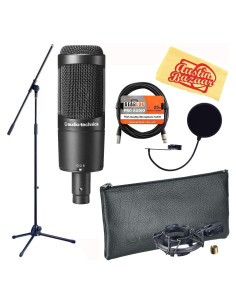 Micrófono de Condensador Audio-Technica AT2050 con Accesorios