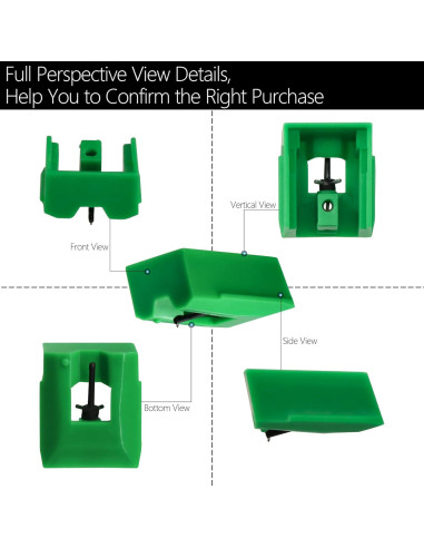 Aguja de Reemplazo ATN95E Diamond Audio-Technica para Tocadiscos