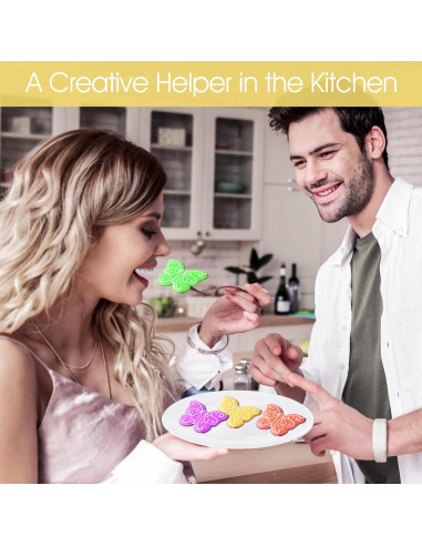 Juego de Cortadores de Galletas Mariposa Quilax 3 Piezas